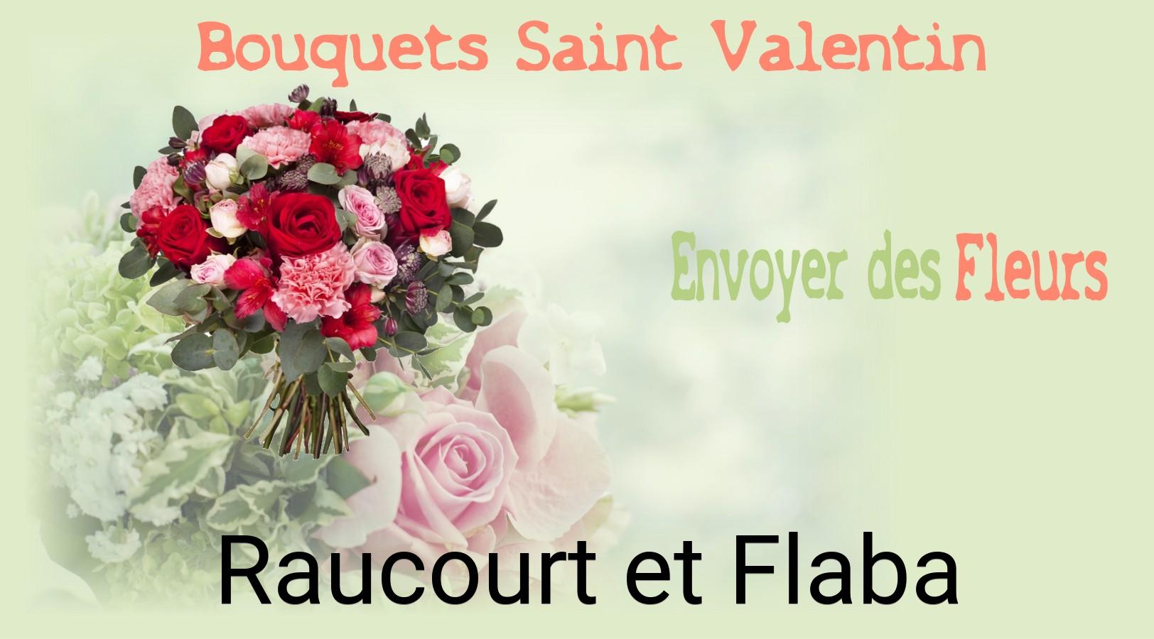 Roses de Saint-Valentin livrées à Raucourt-et-Flaba